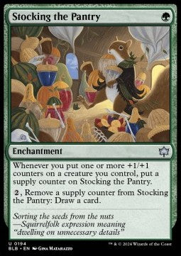 Stocking the Pantry⁣ - Bloomburrow⁣ (Uncommon)⁣ [194]