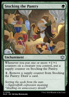 Stocking the Pantry⁣ - Bloomburrow⁣ (Uncommon)⁣ [194]