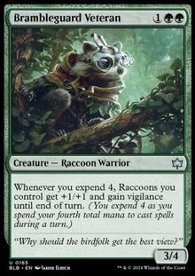Brambleguard Veteran⁣ - Bloomburrow⁣ (Uncommon)⁣ [165]