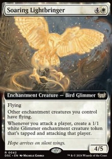 Soaring Lightbringer⁣ - Commander: Duskmourn: House of Horror: Extras⁣ (Rare)⁣ [42]