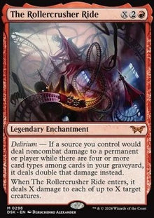 The Rollercrusher Ride (V.1)⁣ - Duskmourn: House of Horror: Extras⁣ (Mythic)⁣ [298]
