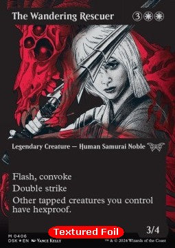 The Wandering Rescuer (V.2)⁣ - Duskmourn: House of Horror: Extras⁣ (Mythic)⁣ [406]