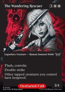 The Wandering Rescuer (V.2)⁣ - Duskmourn: House of Horror: Extras⁣ (Mythic)⁣ [406]
