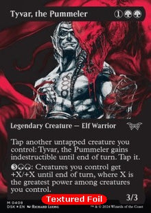 Tyvar, the Pummeler (V.2)⁣ - Duskmourn: House of Horror: Extras⁣ (Mythic)⁣ [408]