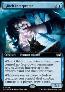 Glitch Interpreter⁣ - Commander: Duskmourn: House of Horror: Extras⁣ (Rare)⁣ [44]