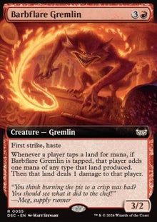 Barbflare Gremlin⁣ - Commander: Duskmourn: House of Horror: Extras⁣ (Rare)⁣ [55]