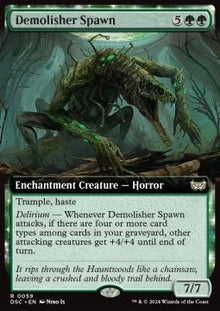 Demolisher Spawn⁣ - Commander: Duskmourn: House of Horror: Extras⁣ (Rare)⁣ [59]