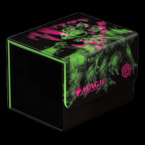 Duskmourn: House of Horror: "Kona, Rescue Beastie" Sidewinder Xenoskin Deck Box⁣ - Duskmourn: House of Horror