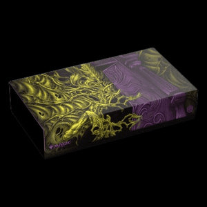 Duskmourn: House of Horror: "Valgavoth, Terror Eater" Omnihive Xenoskin Storage Box⁣ - Duskmourn: House of Horror