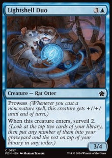 Lightshell Duo⁣ - Magic: The Gathering Foundations⁣ (Common)⁣ [157]