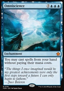 Omniscience⁣ - Magic: The Gathering Foundations⁣ (Mythic)⁣ [161]