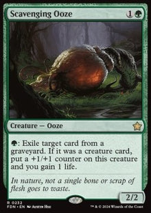 Scavenging Ooze⁣ - Magic: The Gathering Foundations⁣ (Rare)⁣ [232]