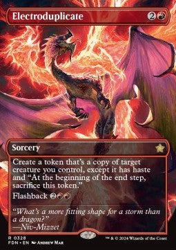 Electroduplicate (V.1)⁣ - Magic: The Gathering Foundations: Extras⁣ (Rare)⁣ [328]
