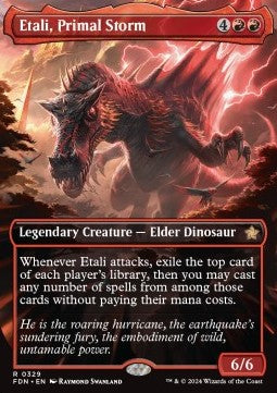 Etali, Primal Storm (V.1)⁣ - Magic: The Gathering Foundations: Extras⁣ (Rare)⁣ [329]