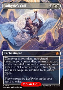 Valkyrie's Call (V.2)⁣ - Magic: The Gathering Foundations: Extras⁣ (Mythic)⁣ [371]