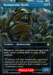 Homunculus Horde (V.2)⁣ - Magic: The Gathering Foundations: Extras⁣ (Rare)⁣ [376]