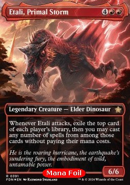 Etali, Primal Storm (V.2)⁣ - Magic: The Gathering Foundations: Extras⁣ (Rare)⁣ [391]