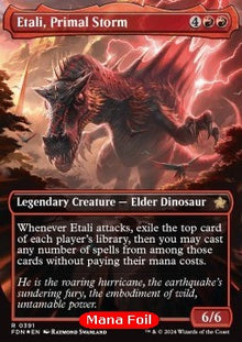 Etali, Primal Storm (V.2)⁣ - Magic: The Gathering Foundations: Extras⁣ (Rare)⁣ [391]
