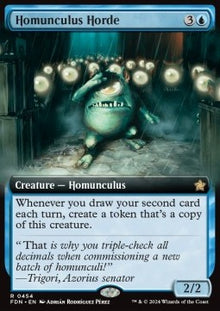 Homunculus Horde (V.3)⁣ - Magic: The Gathering Foundations: Extras⁣ (Rare)⁣ [454]