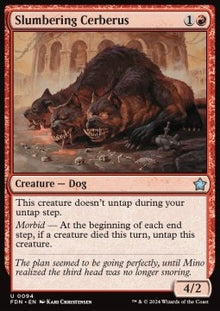 Slumbering Cerberus⁣ - Magic: The Gathering Foundations⁣ (Uncommon)⁣ [94]