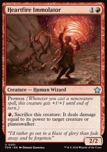 Heartfire Immolator⁣ - Magic: The Gathering Foundations⁣ (Uncommon)⁣ [201]