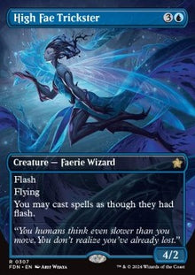 High Fae Trickster (V.1)⁣ - Magic: The Gathering Foundations: Extras⁣ (Rare)⁣ [307]