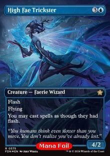 High Fae Trickster (V.2)⁣ - Magic: The Gathering Foundations: Extras⁣ (Rare)⁣ [375]