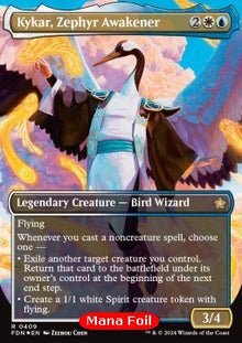 Kykar, Zephyr Awakener (V.2)⁣ - Magic: The Gathering Foundations: Extras⁣ (Rare)⁣ [409]