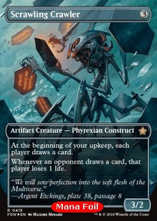 Scrawling Crawler (V.2)⁣ - Magic: The Gathering Foundations: Extras⁣ (Rare)⁣ [415]