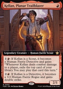 Kellan, Planar Trailblazer (V.3)⁣ - Magic: The Gathering Foundations: Extras⁣ (Rare)⁣ [466]