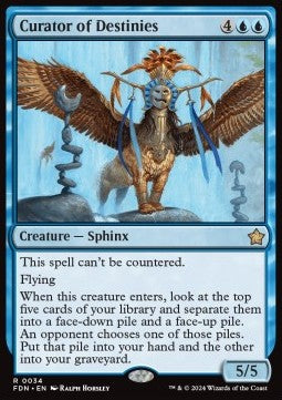 Curator of Destinies⁣ - Magic: The Gathering Foundations⁣ (Rare)⁣ [34]