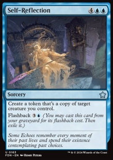 Self-Reflection⁣ - Magic: The Gathering Foundations⁣ (Uncommon)⁣ [163]