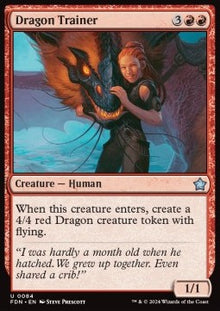 Dragon Trainer⁣ - Magic: The Gathering Foundations⁣ (Uncommon)⁣ [84]