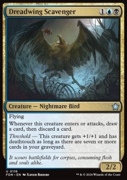 Dreadwing Scavenger⁣ - Magic: The Gathering Foundations⁣ (Uncommon)⁣ [118]