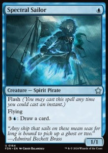 Spectral Sailor⁣ - Magic: The Gathering Foundations⁣ (Uncommon)⁣ [164]