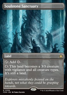 Soulstone Sanctuary (V.1)⁣ - Magic: The Gathering Foundations: Extras⁣ (Rare)⁣ [356]