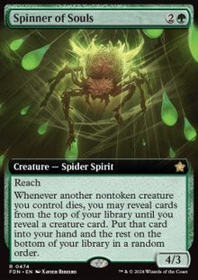 Spinner of Souls (V.3)⁣ - Magic: The Gathering Foundations: Extras⁣ (Rare)⁣ [474]