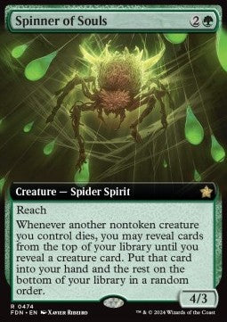 Spinner of Souls (V.3)⁣ - Magic: The Gathering Foundations: Extras⁣ (Rare)⁣ [474]