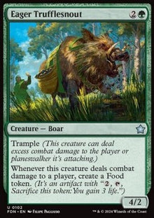 Eager Trufflesnout⁣ - Magic: The Gathering Foundations⁣ (Uncommon)⁣ [102]