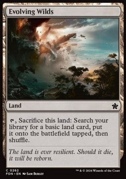 Evolving Wilds⁣ - Magic: The Gathering Foundations⁣ (Common)⁣ [262]