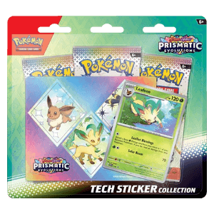 Prismatic Evolutions: Leafeon Tech Sticker Collection⁣ - Prismatic Evolutions