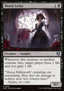 Blood Artist⁣ - Innistrad Remastered⁣ (Uncommon)⁣ [97]
