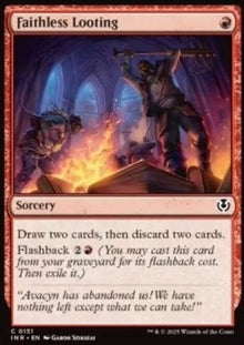 Faithless Looting⁣ - Innistrad Remastered⁣ (Common)⁣ [151]