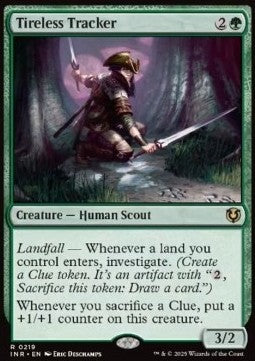 Tireless Tracker⁣ - Innistrad Remastered⁣ (Rare)⁣ [219]