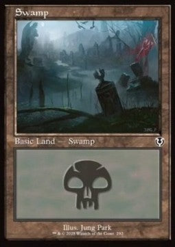 Swamp (V.1)⁣ - Innistrad Remastered⁣ (Land)⁣ [292]