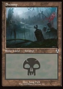 Swamp (V.1)⁣ - Innistrad Remastered⁣ (Land)⁣ [292]