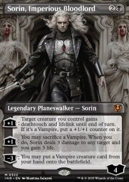 Sorin, Imperious Bloodlord (V.1)⁣ - Innistrad Remastered: Extras⁣ (Mythic)⁣ [322]