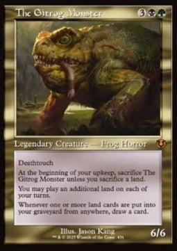 The Gitrog Monster⁣ - Innistrad Remastered: Extras⁣ (Mythic)⁣ [431]