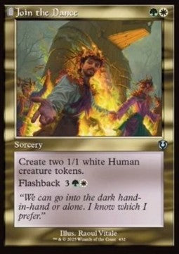 Join the Dance⁣ - Innistrad Remastered: Extras⁣ (Uncommon)⁣ [432]