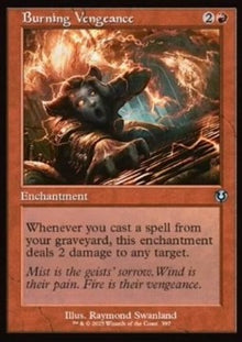 Burning Vengeance⁣ - Innistrad Remastered: Extras⁣ (Uncommon)⁣ [397]